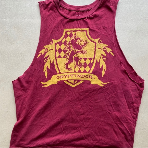 Harry Potter Gryffindor Tank Top Sz Xl - Picture 2 of 8